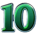 10 card lowest-value symbol paying 2x in Huff N Puff slot